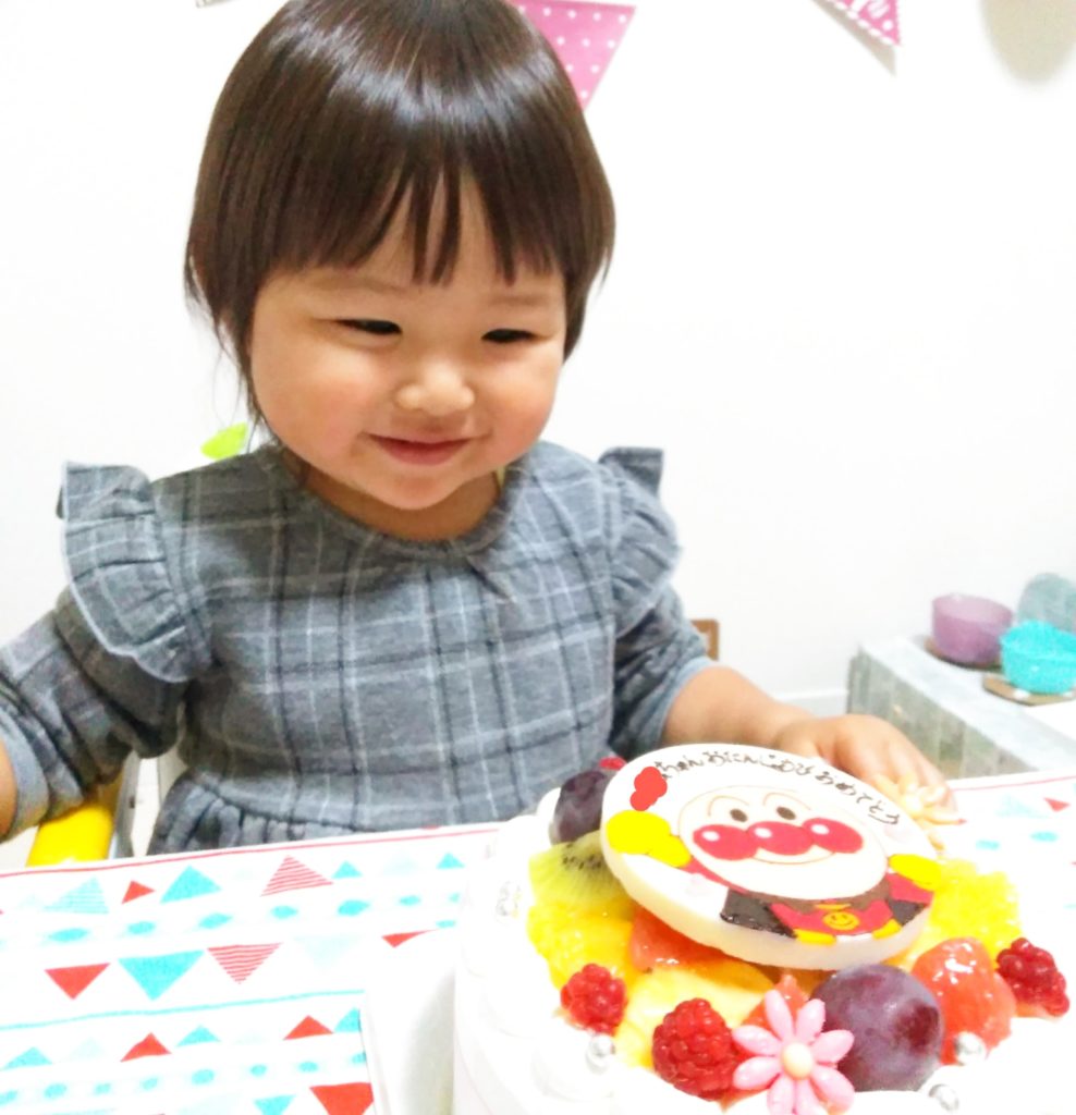 2歳のお祝い アンパンマンケーキ ご予約専門店 ケーキ工房ポムのブログ