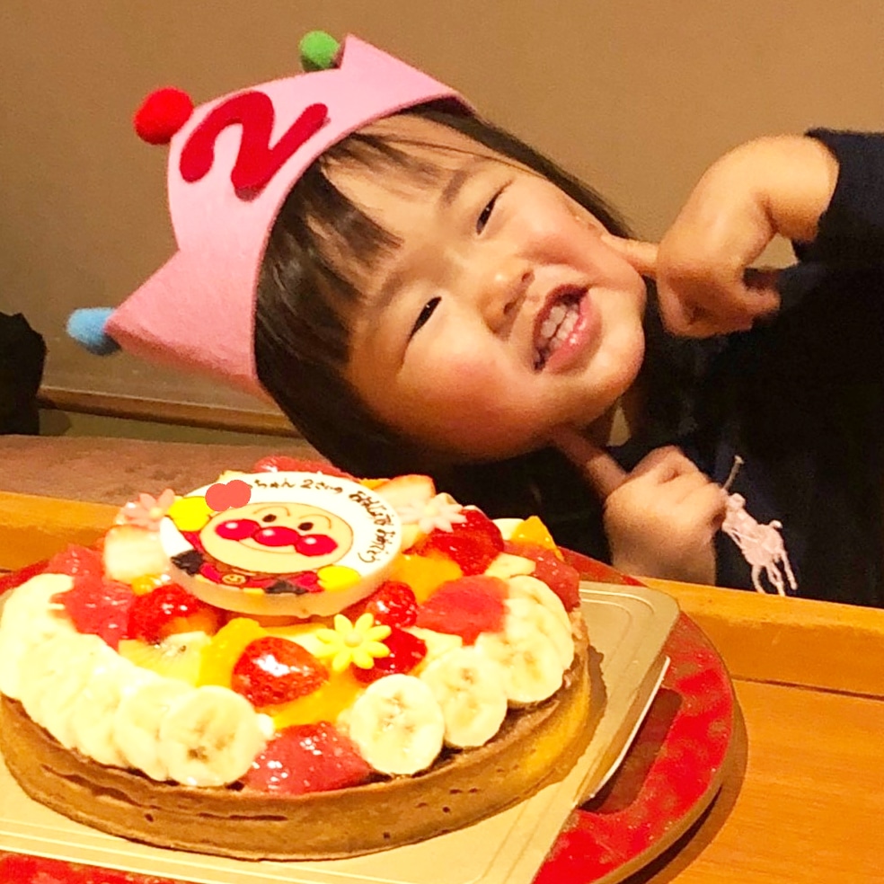 アンパンマンケーキで2歳のお誕生日 ご予約専門店 ケーキ工房ポムのブログ