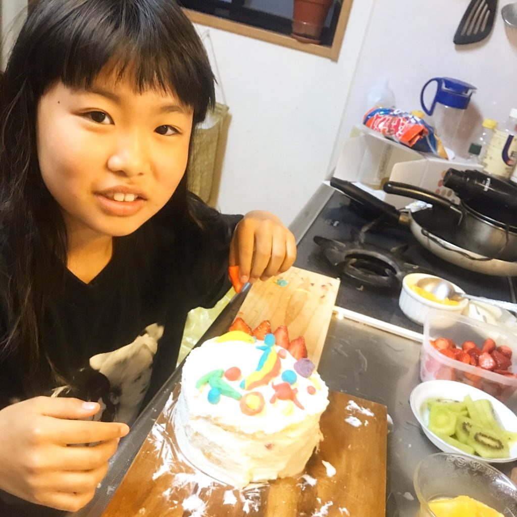 11歳のお誕生日は手作りケーキ ご予約専門店 ケーキ工房ポムのブログ