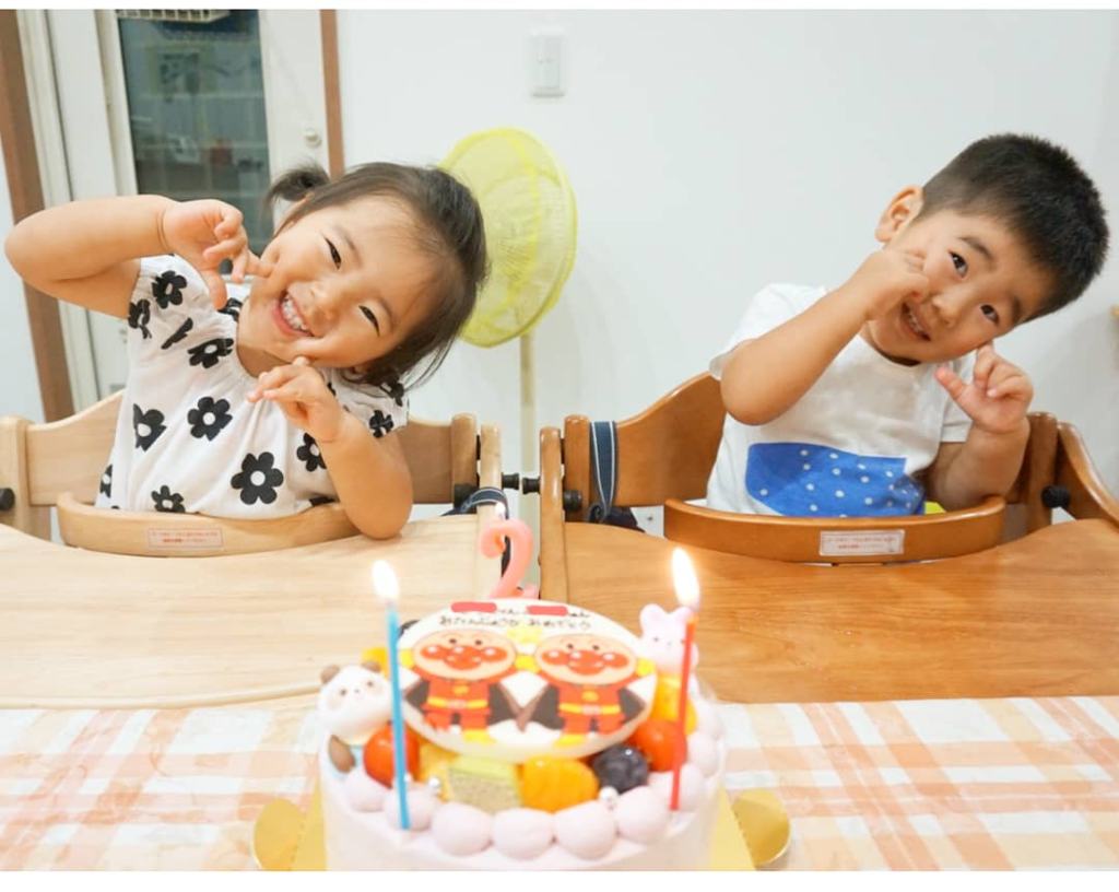 双子ちゃんのお誕生日 ご予約専門店 ケーキ工房ポムのブログ
