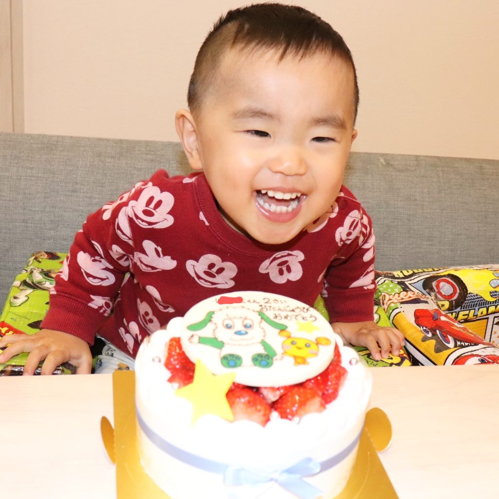 ２歳のお誕生日 ご予約専門店 ケーキ工房ポムのブログ