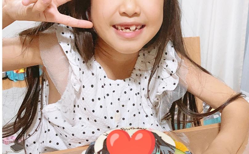 8歳のお誕生日❤
