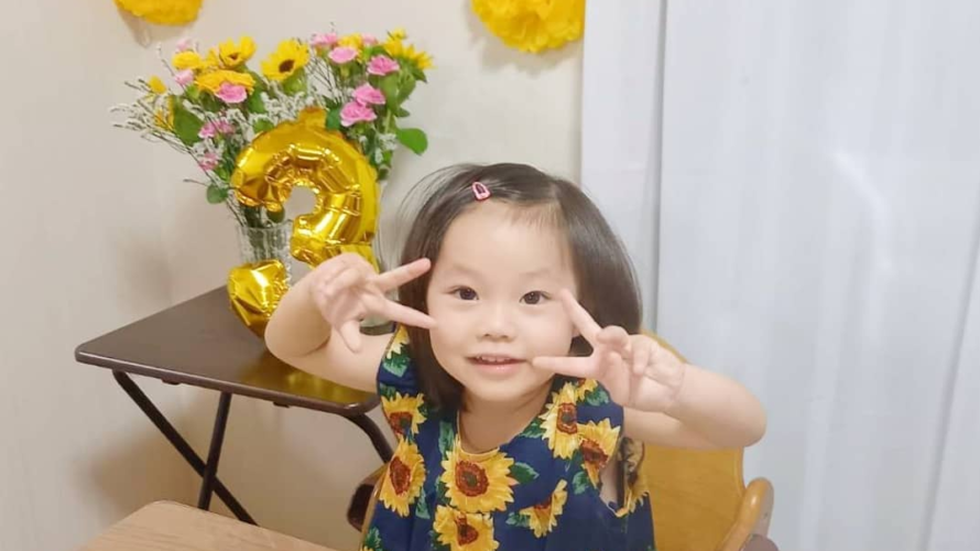 3歳のおたんじょうび❤