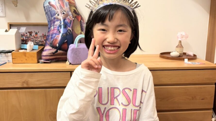 9歳のお誕生日✨