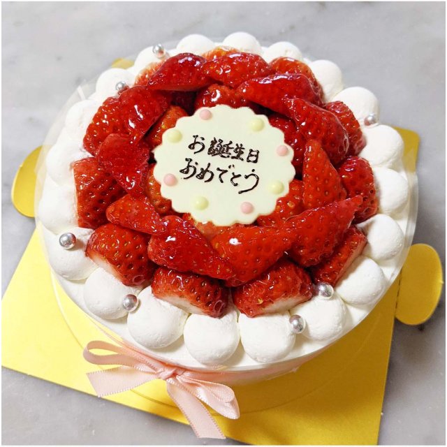 【期間限定】苺たっぷり！苺デコレーション｜5月9日終了　（ポム店頭＆Cake Box受取）