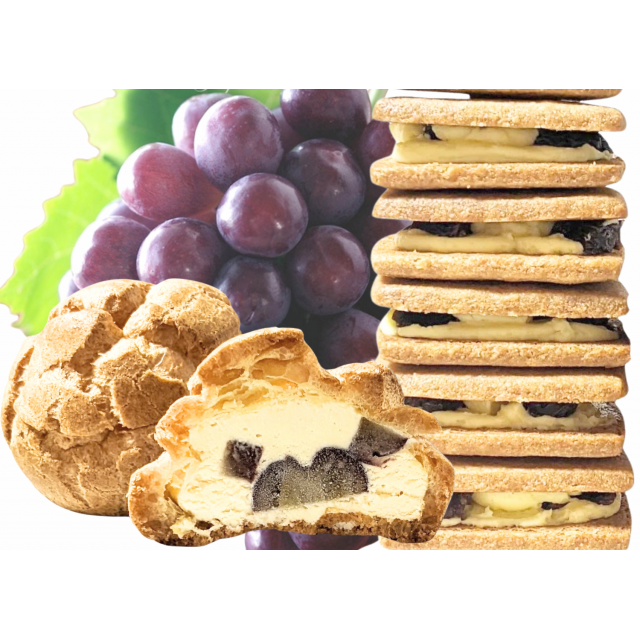 花澤ぶどう研究所さんのぶどうを使用したお菓子の詰め合わせ