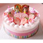 おひなさまケーキ　【ポム店頭・Cake Box 受取】