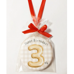 数字バルーンメダルクッキー