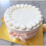 【ケーキ土台】デコレーション自由♪丸型ケーキ(ポム店頭・Cake Box受取)